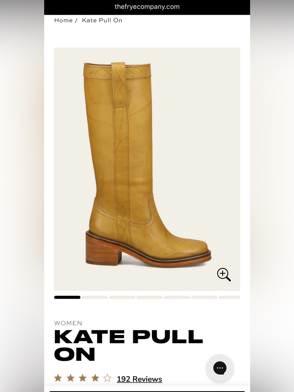Frye Kate Pull on Boot
